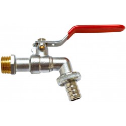 GRIFO MANGUERA ESFERA 1/2" ARCO