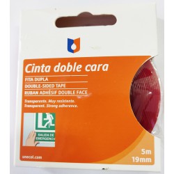 CINTA ADHESIVA DOBLE CARA
