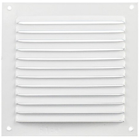 REJILLA PLANA ESMALTADA BLANCA 200X200