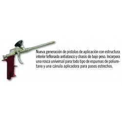 PISTOLA PLASTICO SPRAY ESPUMA POLIURETAN