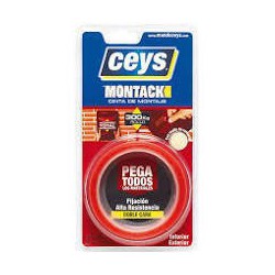 CINTA DOBLE CARA MONTACK RESISTENTE