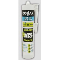 CARTUCHO SILICONA MS-TECH CRISTAL