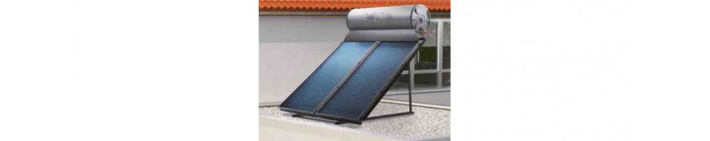 Equipos solares compacto en tejado
